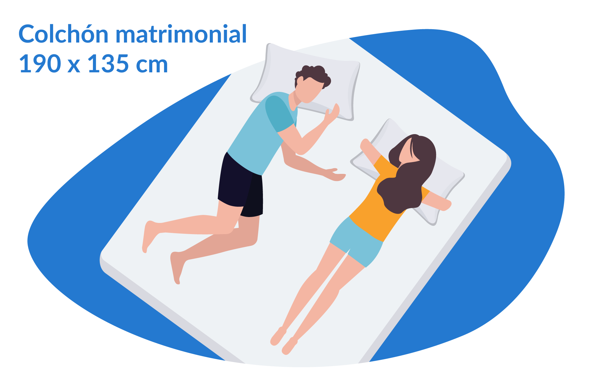 Tamano cama matrimonial